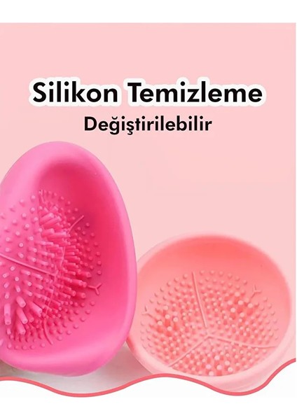Makyaj Fırçası Otomatik Yıkama Makinesi USB Şarjlı, Pratik Yıkama indirimleri