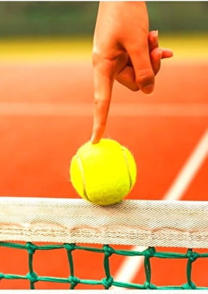 1 Adet Sarı Antrenman Tenis Topu - Tennis Ball Yüksek Kalite Malzeme Özellikleri
