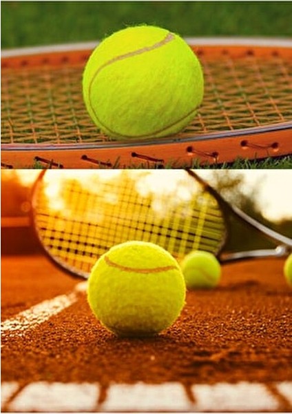 1 Adet Sarı Antrenman Tenis Topu - Tennis Ball Yüksek Kalite Malzeme Özellikleri
