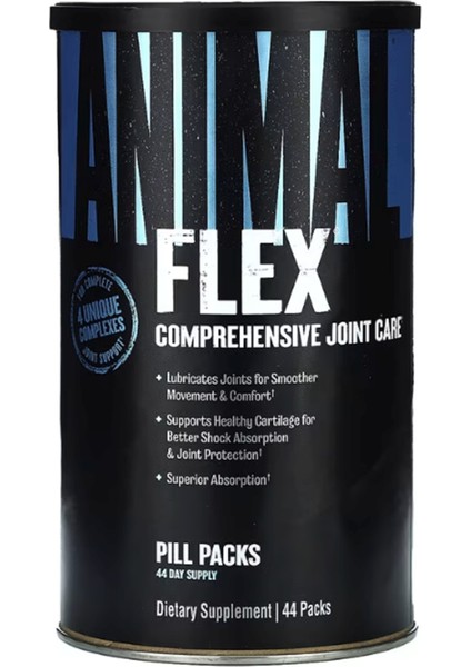 Animal, Flex, Comprehensive Joint Care, 44 Pill Packs.usa Menşei. 3865