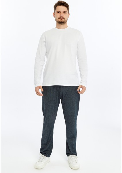 Erkek Beli Lastikli Regular Fit Pantolon