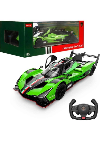Eğitici Çocuk 10150 Sun-Ras-R C Araba 1 14 Lamborghını SC63 Lmdh Ff 2 4ghz modelleri