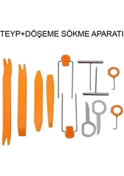 Oto Döşeme Teyp Sökme Aparatı Profesyonel Trim Radyo Kapı fiyatları