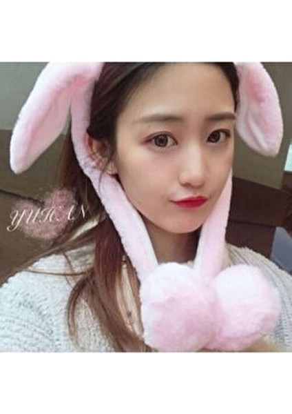 Peluş Hareketli Oynar Tavşan Kulaklık Taç Çocuk Taçları modelleri