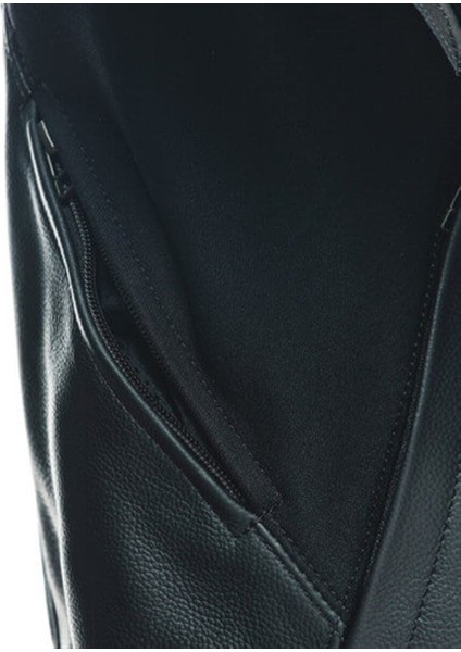 Racing 4 Siyah Dana Derisi Motosiklet Ceketi – Yansıtıcı Detaylı, Spor ve Şehir Sürüşüne Uygun