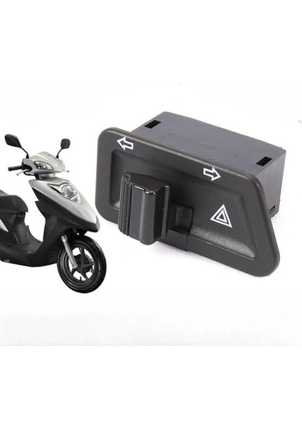Universal Motosiklet 4'lü Sinyal Tuşu – Dayanıklı Plastik, Çoklu Model Uyumu, Kolay Montaj ve Tüm Mevsim Kullanım