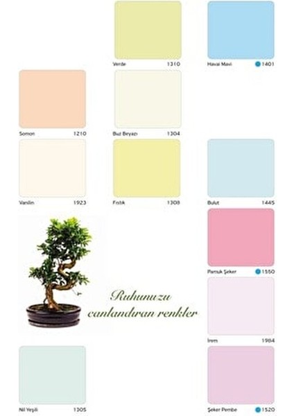 Plastik Iç Cephe Duvar Boyası 20 kg Renk:luna fırsatları