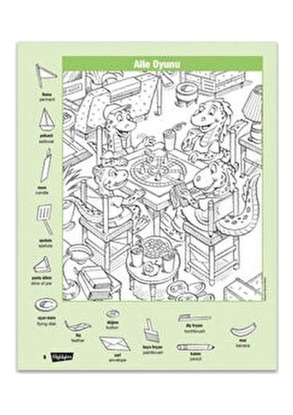 Gizli Resimler Hidden Pictures 4 Lü Set Gizli Resimler Ara Bul Etkinlikleri Aktivite Kitabı fiyatları