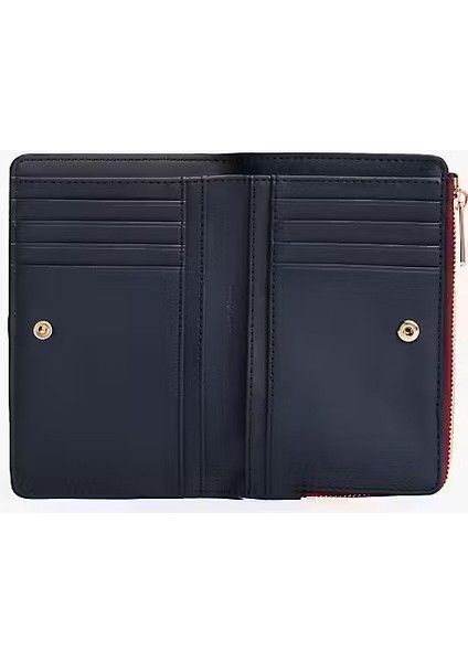 Kadın Iki Katlı Metal Tokalı Cüzdan - Bordo modelleri