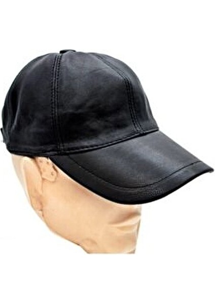 Hakiki Deri Unisex Siyah Beyzbol Şapka fiyatları