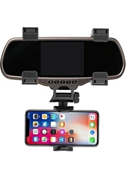 Oto Dikiz Aynası Telefon Tutucu Araba Içi Navigasyon Tutacağı Araç Içi Cep Telefonu Tutucusu fiyatları