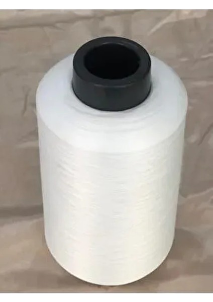 Beyaz Renkli Muzip Marka Overlok İpliği Polyester İçerik ile Güçlü Dikiş Performansı