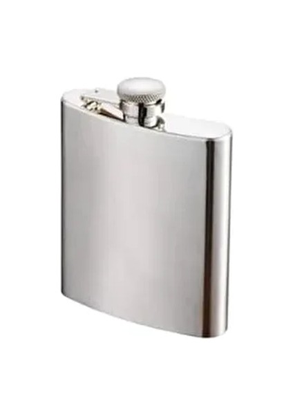 Paslanmaz Çelik Matara 6 Oz ( 177 ml ) Içki Viski Konyak Alkol Şişesi