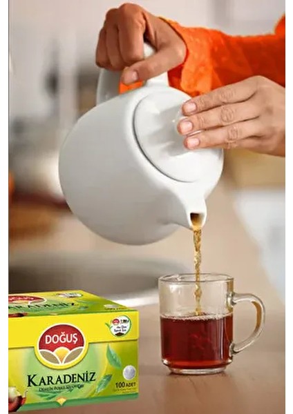 Karadeniz 3.2 gr 100’LÜ Bergamotlu Demlik Poşet Çay x 6 Adet fiyatları