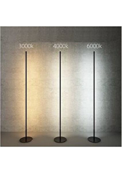 Dekoratif Köşe Premium LED Lambader 3000K Gün Işığı Ayaklı LED Işık Lambader fırsatları