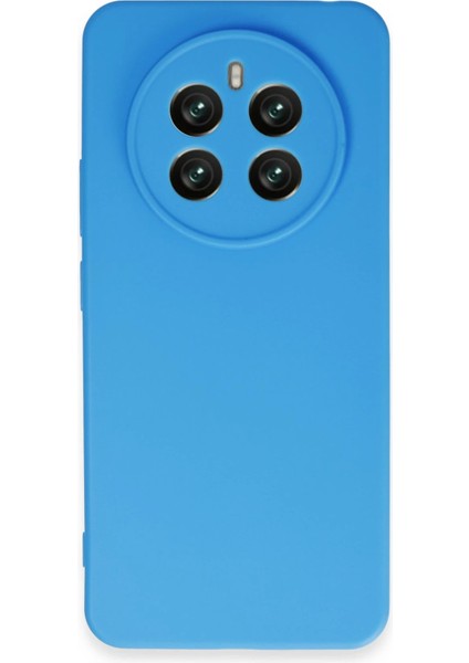 Realme 12 Pro Kılıf First Silikon - Mavi Dsdrn