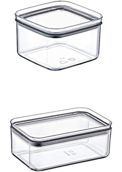 6'lı Set Silikon Kapaklı Kahvaltı ve Çerezlik Takımı 0,75 Lt ve 0,5 Lt Sızdırmaz fiyatları