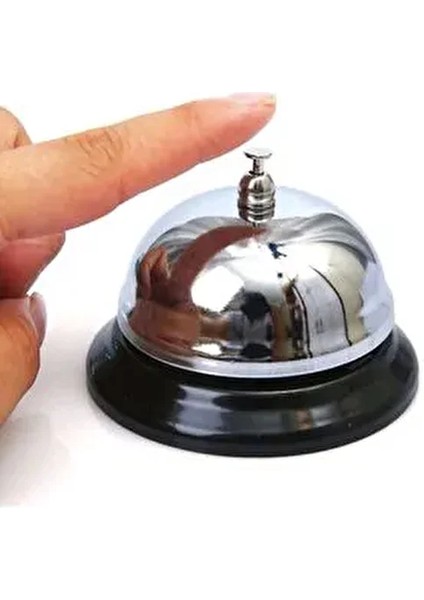 Resepsiyon Zili 8.5 cm Masa Zil Karışık Renk