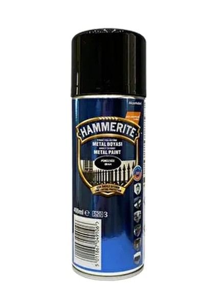 Hammerite Direkt Pas Üstü Pürüzsüz Sprey Metal Boyası 400 ml