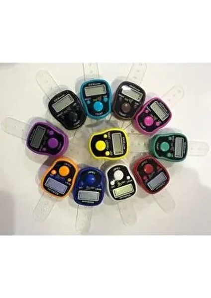 Sesli Işıklı Zikirmatik Her 100 De Alarm Dijital Yüzük