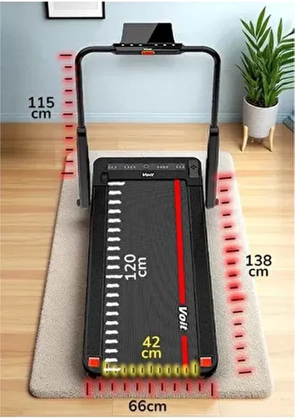 Irun New Koşu Bandı, Bluetooth, 12KM Hız, Kumandalı, Sıvı Silikon Hediyeli, Adım Sayarlı, Programlı fiyatları