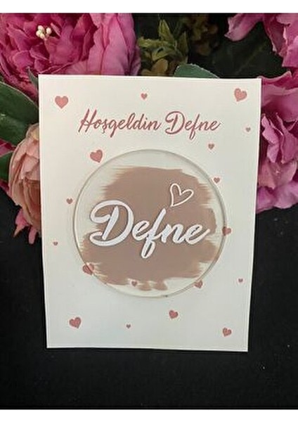 10 Adet (Isimli Kartlı ve Jelatinli ) Pleksi Bebek Magneti modelleri