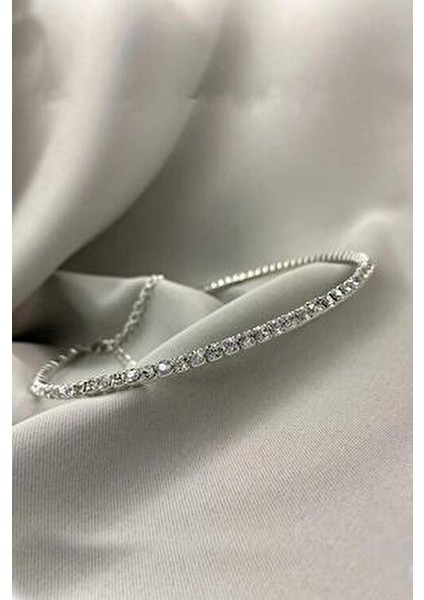 Kadın Rhinestone Choker Kolye KLY0007 KLY0007, One Size fiyatları