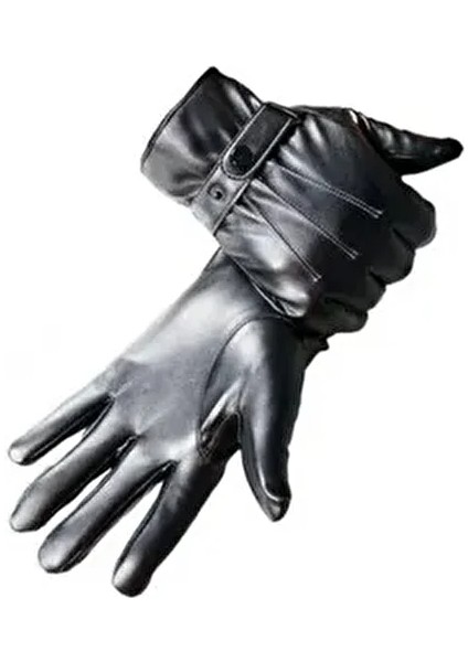 Erkek Siyah Suni Deri Eldiven fiyatları