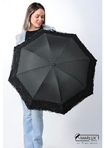 Lüx Kırılmaz Özellikli Bayan Taşıma Çantalı Şemsiye Siyah fırsatları