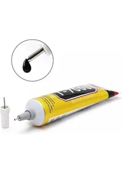 T7000 Dokunmatik Ekran Yapıştırıcısı 110 ml Siyah Renkli Hızlı Tutkal fiyatları