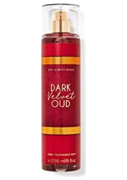 Dark Velvet Oud Vücut Spreyi Odunsu Koku 236 ml Unisex Kullanıma Uygun