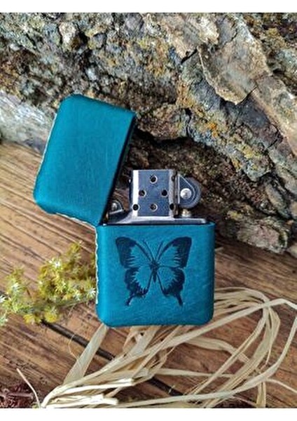 El Yapımı Hakiki Deri Kılıflı Zippo Çakmak Rüzgar Geçirmez Taşınabilir Tasarım Benzinli fiyatları