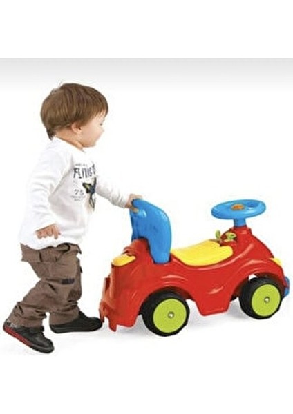 Ilk Arabam Yürüme Arkadaşım Smile 2 In 1 Renkli Plastik Malzeme ile Eğlenceli Oyun fırsatları