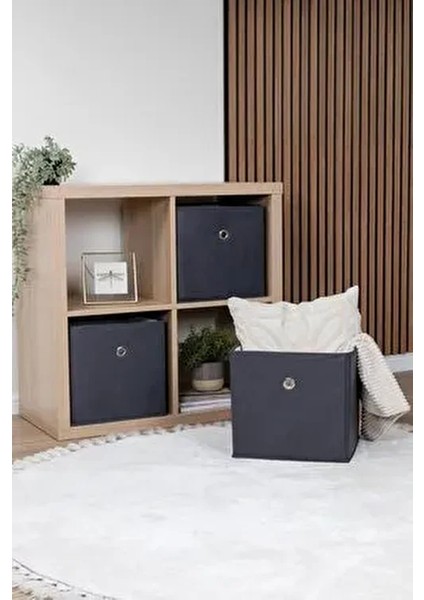 3'lü Dolap Içi Çamaşır Oyuncak Düzenleyici Kapaksız Saklama Kutusu Organizer 30X30X30 modelleri