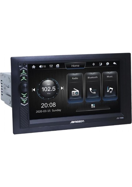 JS-1998-7'' Tek Din-Kablosuz Carplay-Ayarlanabilir-Bt-Usb-Fm-Mp3-Arkası Kısa-Dabıl Teyp-Kamera Hediyeli fiyatları