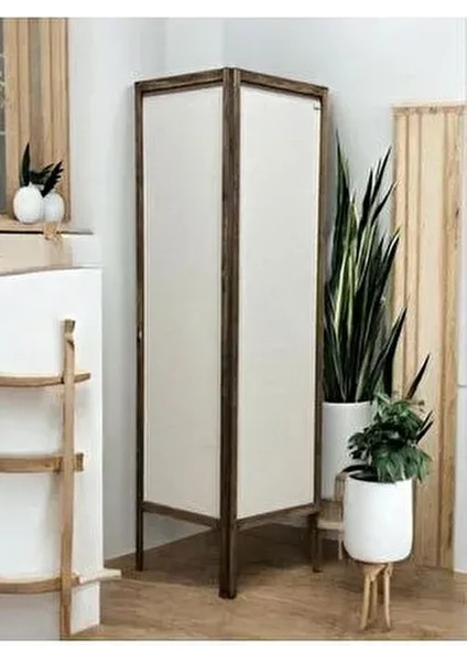 Paravan Seperatör 2 Kanatlı En 100CM Yükseklik 160CM Su Geçirmez Arkası Görünmez Özel Kumaş