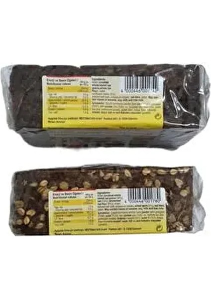 2'li Alman Ekmek Seti - Ayçekirdekli Çavdarlı ve Yulaf Çavdar Ruşeymli Tam Tahıl Ekmeği fiyatları