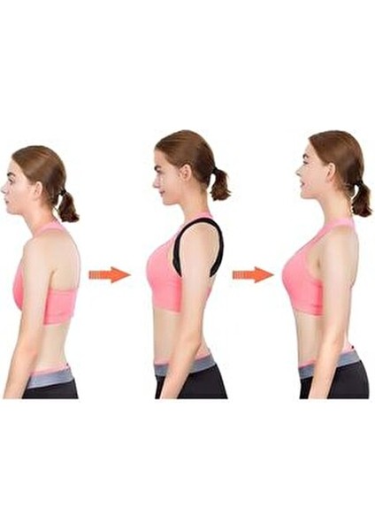 Unisex Siyah Dik Duruş Korsesi fırsatları