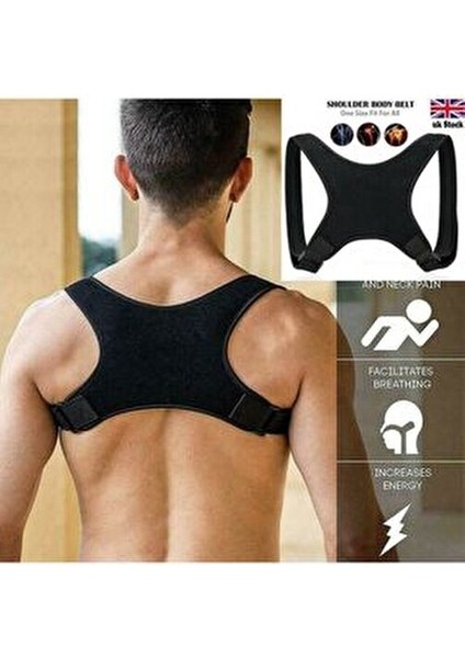 Unisex Siyah Dik Duruş Korsesi indirimleri