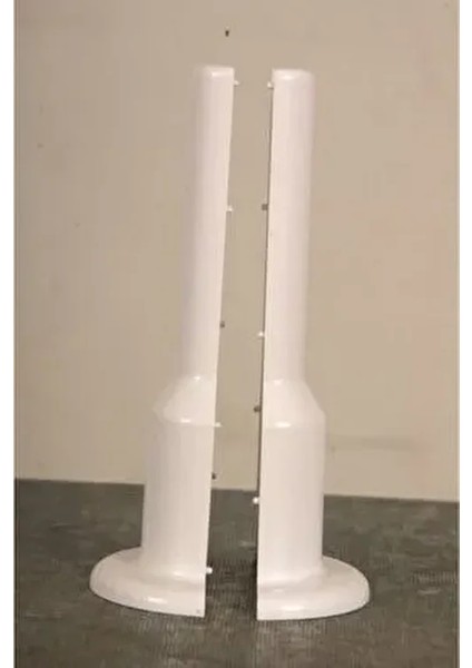 Radyatör Petek Boru Gizleme Aparatı Beyaz (16 cm Uzunluk, Pex Boruya Uygundur)