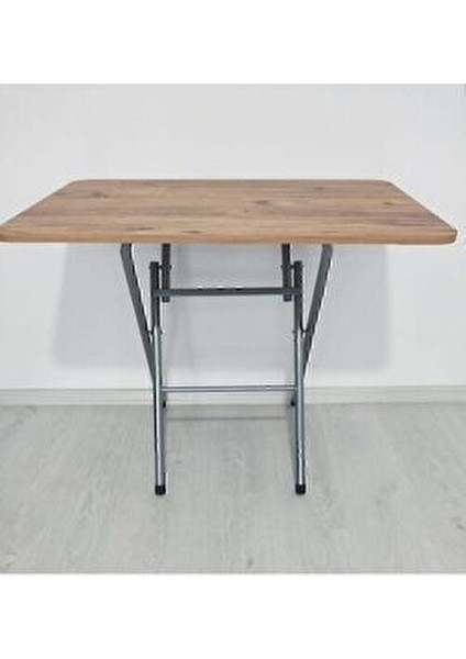 Mrd Desıgn Katlanabilir Atlantik Çam Desenli Mutfak Masası 60X90 Yemek Masası Balkon Masası fiyatları