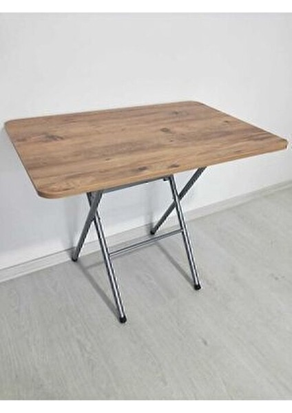 Mrd Desıgn Katlanabilir Atlantik Çam Desenli Mutfak Masası 60X90 Yemek Masası Balkon Masası modelleri