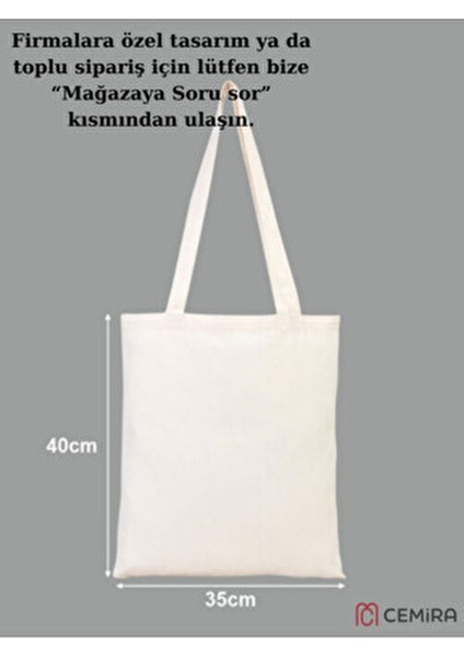 Cup Cat Kedi Tote Bez Çanta Hızlı Kuruyan Tekstil Malzeme Bohem Tarz 35x40 cm fiyatları