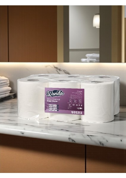 İçten Çekmeli Kağıt Havlu 3 KG 6'lı Paket - 50m fiyatları