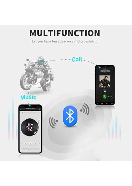 X3 Motor Kask Kulaklık Rgb Modlu Su Geçirmez 5.3 Bluetooth Intercom modelleri