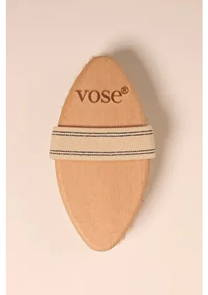 Doğal At Kılı Selülit Fırçası - Vanilla Cilt Bakımı İçin Etkili Ürün Unisex Kullanım