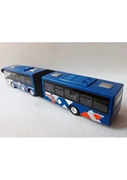 Kırılmaz Metrobüs Oyuncak Model Otobüs Sarı Renkli Detaylı Tasarım 1:43 Ölçek