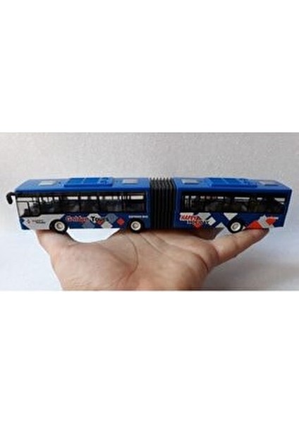 Kırılmaz Metrobüs Oyuncak Model Otobüs Sarı Renkli Detaylı Tasarım 1:43 Ölçek modelleri