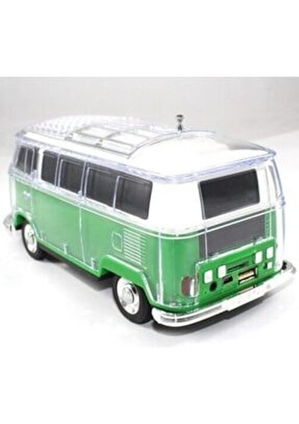 Crystal Car Speaker WS-267BT Bluetooth Hoparlör-Yeşil fiyatları