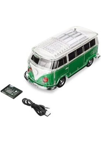 Crystal Car Speaker WS-267BT Bluetooth Hoparlör-Yeşil modelleri